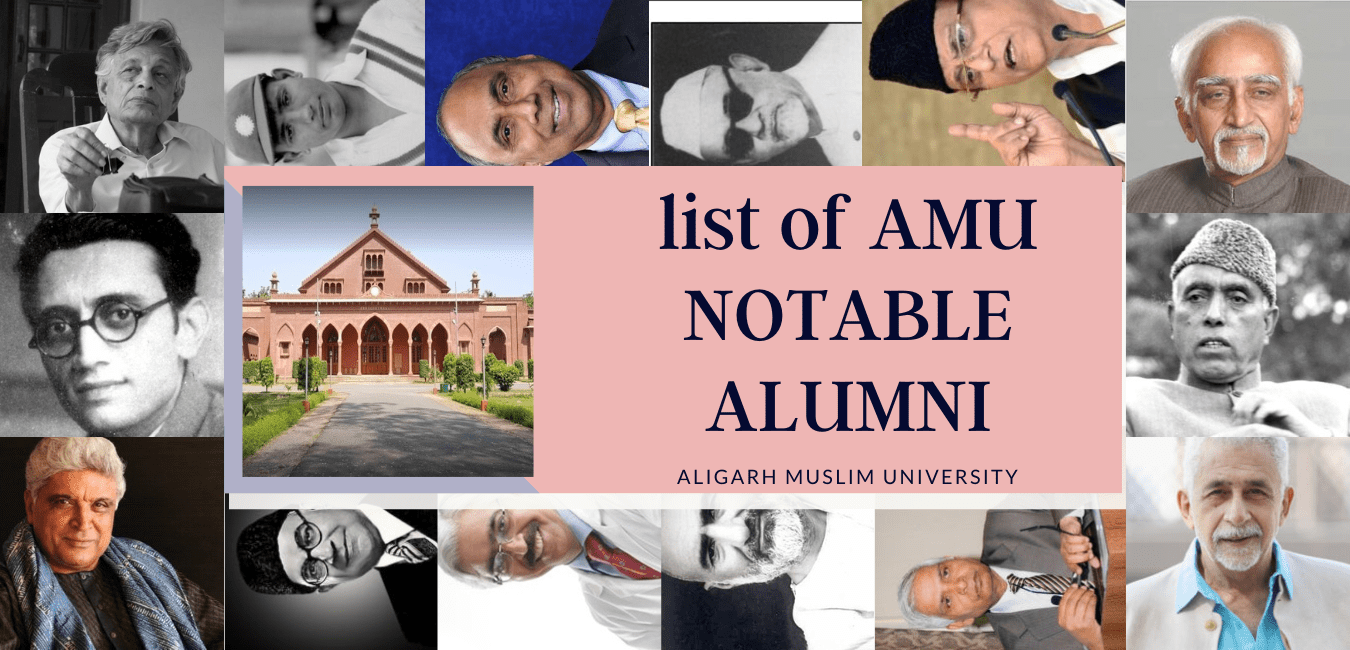 List AMU NOTABLE ALUMNI