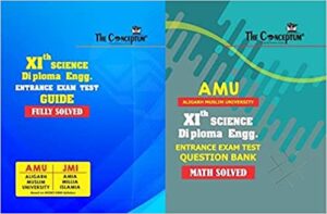 The Conceptum AMU Jamia 10 2 Science & Diploma Entrance Guide & AMU XI Diploma Question Bank Paperback – 1 January 2019