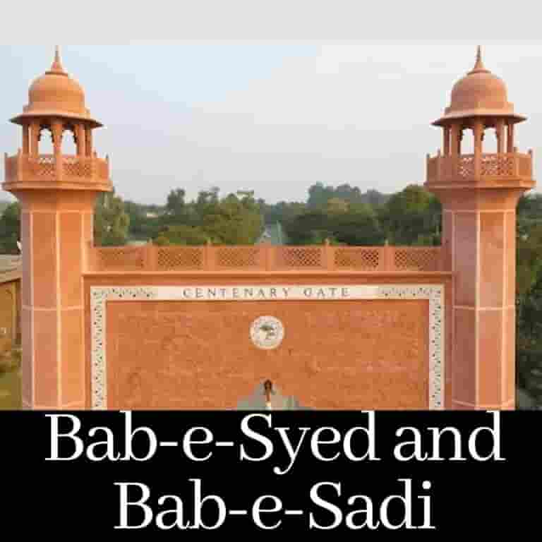 Bab-e-Syed and Bab-e-Sadi
