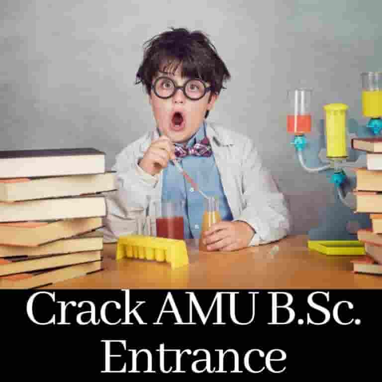 crack AMU B.Sc. Entrance