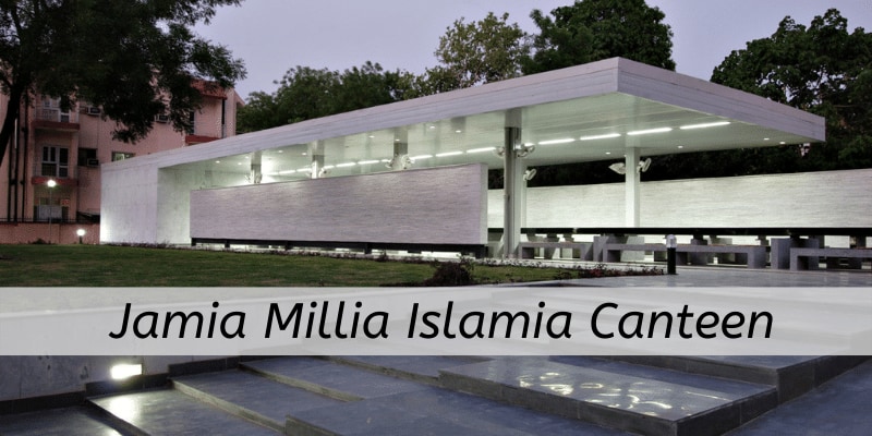 Jamia millia islamia canteen