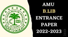 AMU B.Lib. Entrance paper 2022-2023