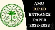 AMU B.P.Ed Entrance Paper 2022-2023