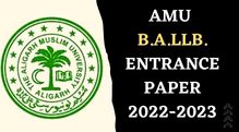 AMU B.A.LLB Entrance Paper 2022-2023