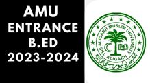 Amu Entrance B.Ed 2023-2024