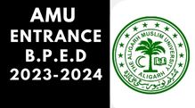 Amu Entrance B.P.E.D 2023-2024