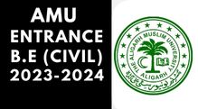 Amu Entrance BE (Civil) 2023-2024