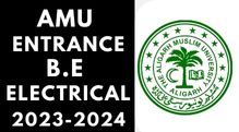 Amu Entrance BE (Electrical) 2023-2024