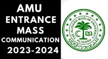 AMU Entrance Question Paper 2023