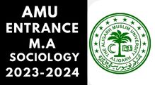 Amu Entrance M.A Sociology 2023-24