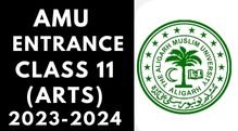 Amu Entrance Class 11(Arts) 2023-2024