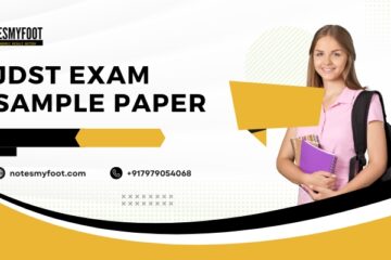 JDST Exam Sample Paper