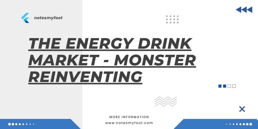 Monster Reinventing the Energy Drink Market