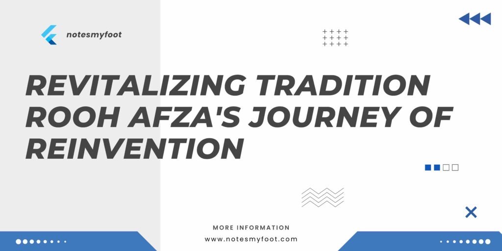 Revitalizing Tradition Rooh Afza's Journey of Reinvention