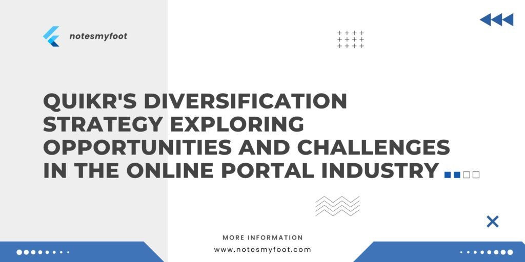 Quikr's Diversification Strategy