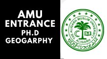 AMU Ph.D Geography 2020-2024