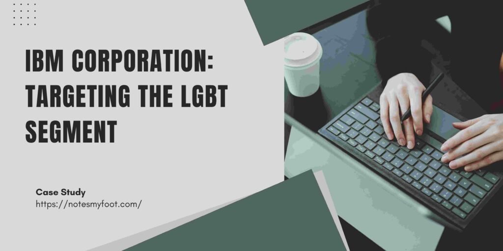 In today's competitive market, companies are constantly looking for innovative ways to connect with their target audience. One such approach that has gained significant attention is targeting niche segments. In this blog post, we will delve into the marketing strategies employed by IBM Corporation to target the LGBT segment. By analyzing the benefits, risks, and diversity initiatives of IBM, we can gain insights into the effectiveness of such an approach.