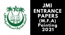 JMI Entrance (M.F.A) Painting 2021