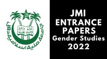 JMI Entrance (M.A)Gender Studies 2022