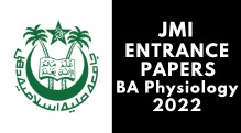 JMI Entrance (B.A) Psychology 2022