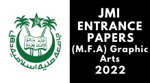 JMI Entrance (M.F.A) Graphic Art 2021