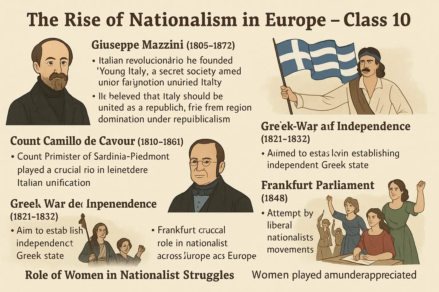 The Rise of Nationalism in Europe History Chapter 1 Notes